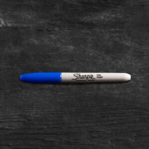 Sharpie Blue